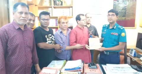 বুদ্ধ পূর্ণিমা উদযাপন উপলক্ষে বাংলাদেশ বৌদ্ধ যুব পরিষদ সিলেটের সাথে এসএমপির মতবিনিময়