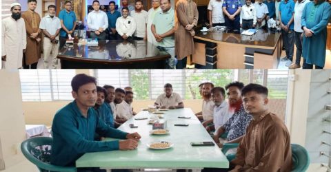 চন্দনাইশ প্রেস ক্লাবের নবগঠিত কমিটির  ঈদ পরবর্তী শুভেচ্ছা বিনিময়