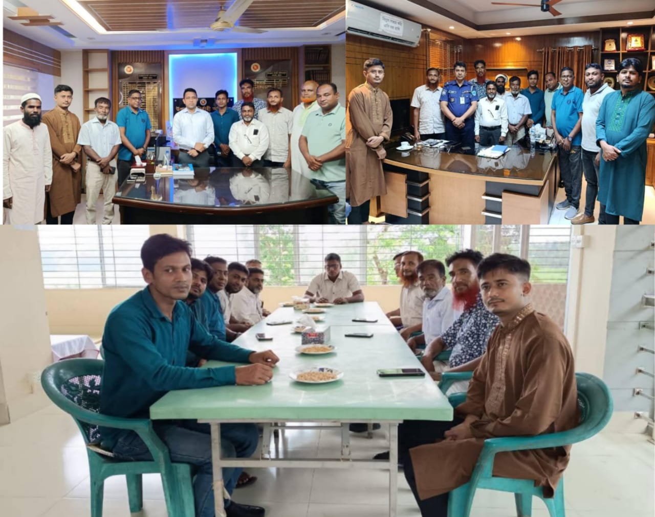 চন্দনাইশ প্রেস ক্লাবের নবগঠিত কমিটির  ঈদ পরবর্তী শুভেচ্ছা বিনিময়