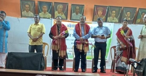 সূর্যসেন মঞ্চে ভারতের ৭৮ বছর উদযাপনে চট্টগ্রাম পরিষদ কেন্দ্রীয় কমিটি