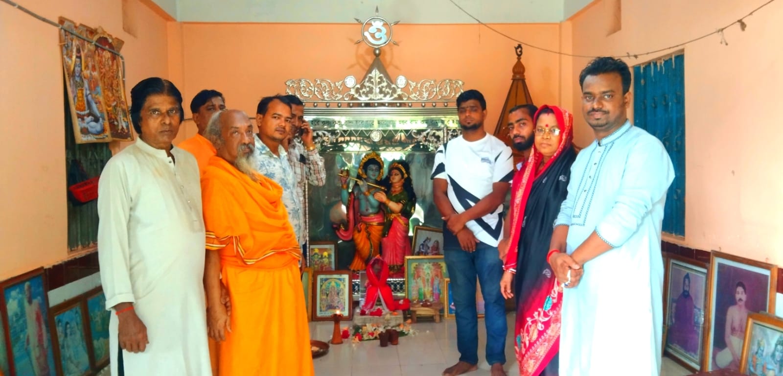 বোয়ালগাঁও ব্রহ্মমঠ ও মিশনে সাধুসন্ত ও ভক্তবৃন্দ সম্মেলনে বিশ্ব শান্তি কামনায় গীতাপাঠ ও নাম কীর্তন অনুষ্ঠিত