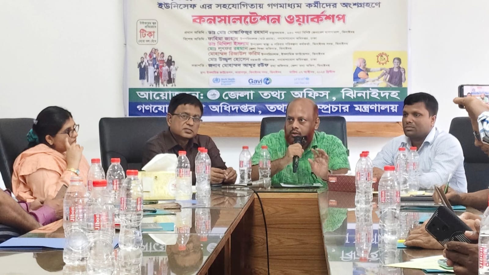 ঝিনাইদহে টাইফয়েড টিকাদান ক্যাম্পেইন কনসালটেশন ওয়ার্কশপ অনুষ্ঠিত