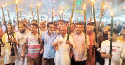 সার্বিকভাবে সিলেটবাসী উন্নয়ন বঞ্চিত,দাবি আদায় না হওয়া পর্যন্ত রাজপথ ছাড়বো না-আরিফুল হক চৌধুরী