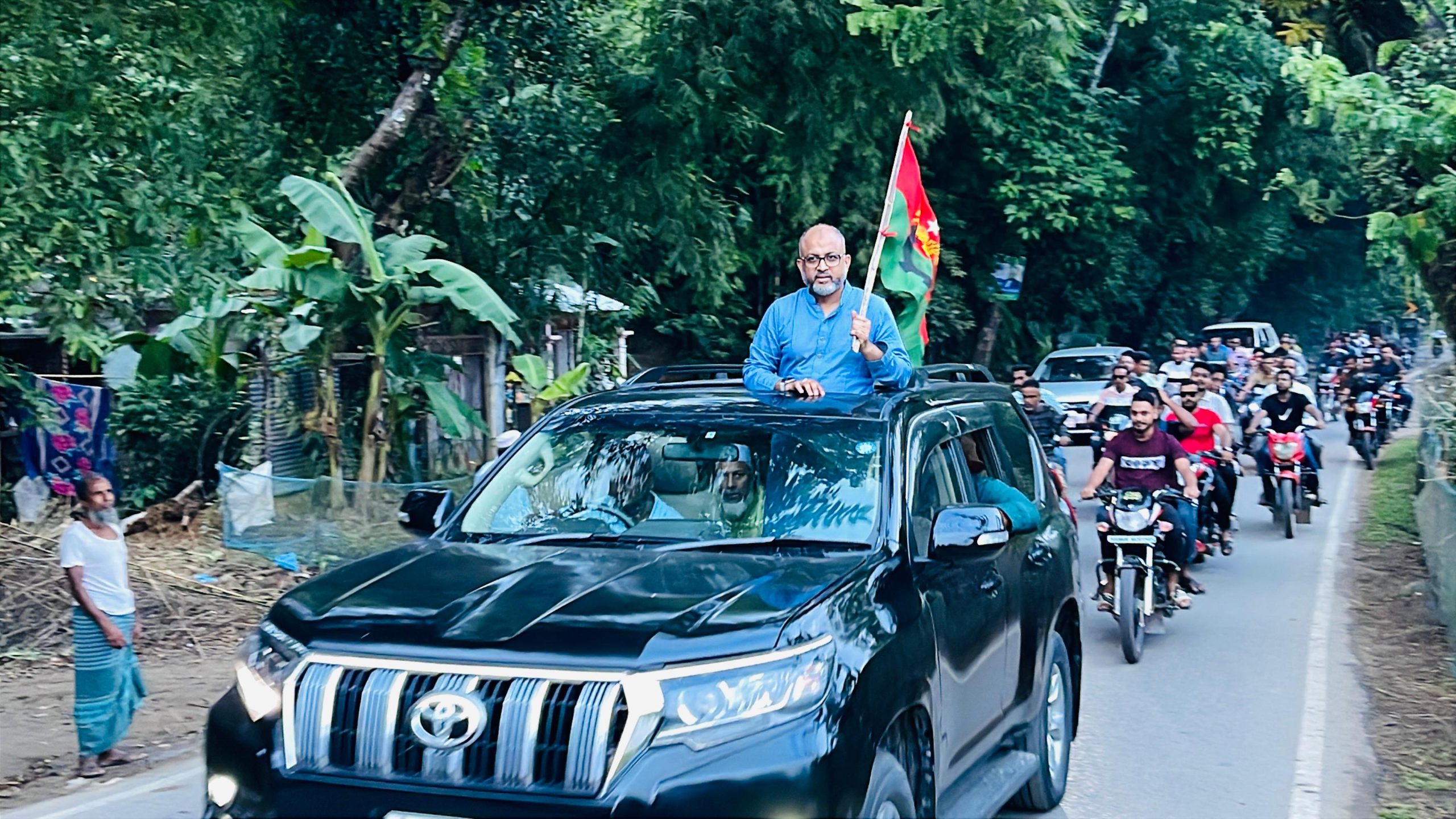 তারেক রহমানের নেতৃত্বে ৩১ দফা ঘরে ঘরে পৌঁছে দিতে হবে: শরিফুল হক সাজু