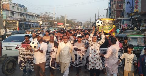 মাফিয়া সন্ত্রাসীর পক্ষে ভোট চাচ্ছেন আপনারা: গণসংযোগে- এডভোকেট মিজান