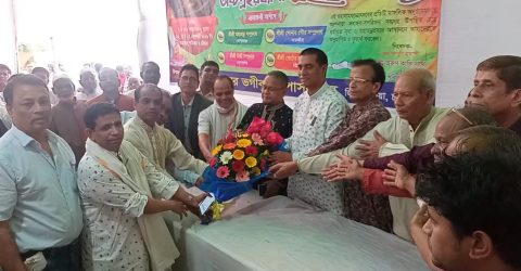 পটিয়ায় বিশ্বম্বর ভগীরত উপসনালয়’র ২৫তম বার্ষিকীর নামযজ্ঞ পরিদর্শন করলেন-এনামুল হক এনাম এমপি