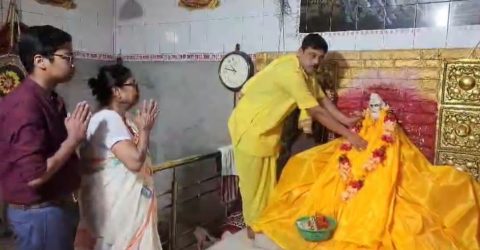 মহাতীর্থ চাকলা লোকনাথ ধামে পাদুকা উৎসবে ভক্তদের ঢল