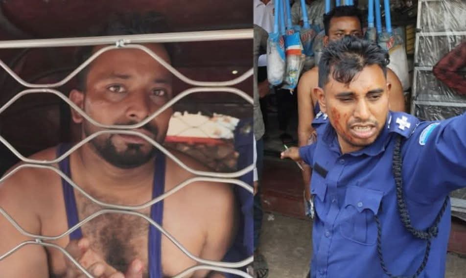 ফটিকছড়িতে দায়িত্বরত ট্রাফিক পুলিশের উপর হামলা যুবক আটক