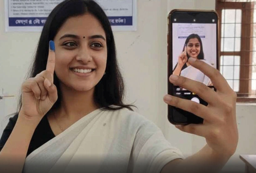 ভোটকেন্দ্রে সেলফি তোলা নিয়ে যা বলছে নির্বাচন কমিশন