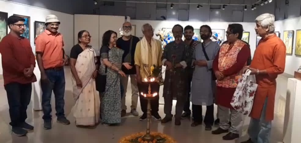 কলকাতায় পেন্টাগন আয়োজিত-৬৫ তম চিত্র প্রদর্শনী শুভ সূচনা হলো