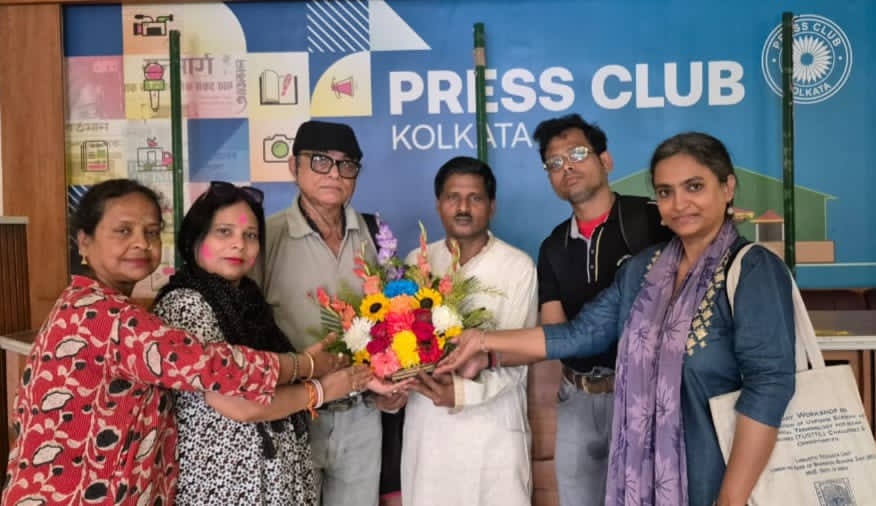 প্রেসক্লাব কলকাতায় সংবাদকর্মী তরুণ বিশ্বাসের জন্মদিন উদযাপিত