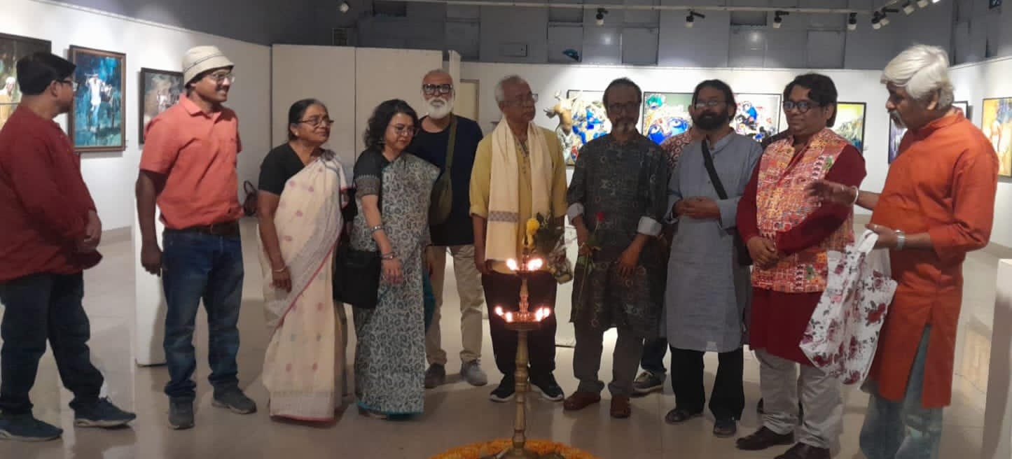 কলকাতায় পেন্টাগন আয়োজিত ৬৫ তম চিত্র প্রদর্শনী শুভ সূচনা