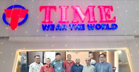 সিলেটের পূর্ব জিন্দাবাজারে ফ্যাশন হাউজ টাইম এর যাত্রা শুরু