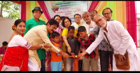 বরানগর এভারগ্রীন কালচারাল সোসাইটির বসন্ত উৎসব উদযাপন