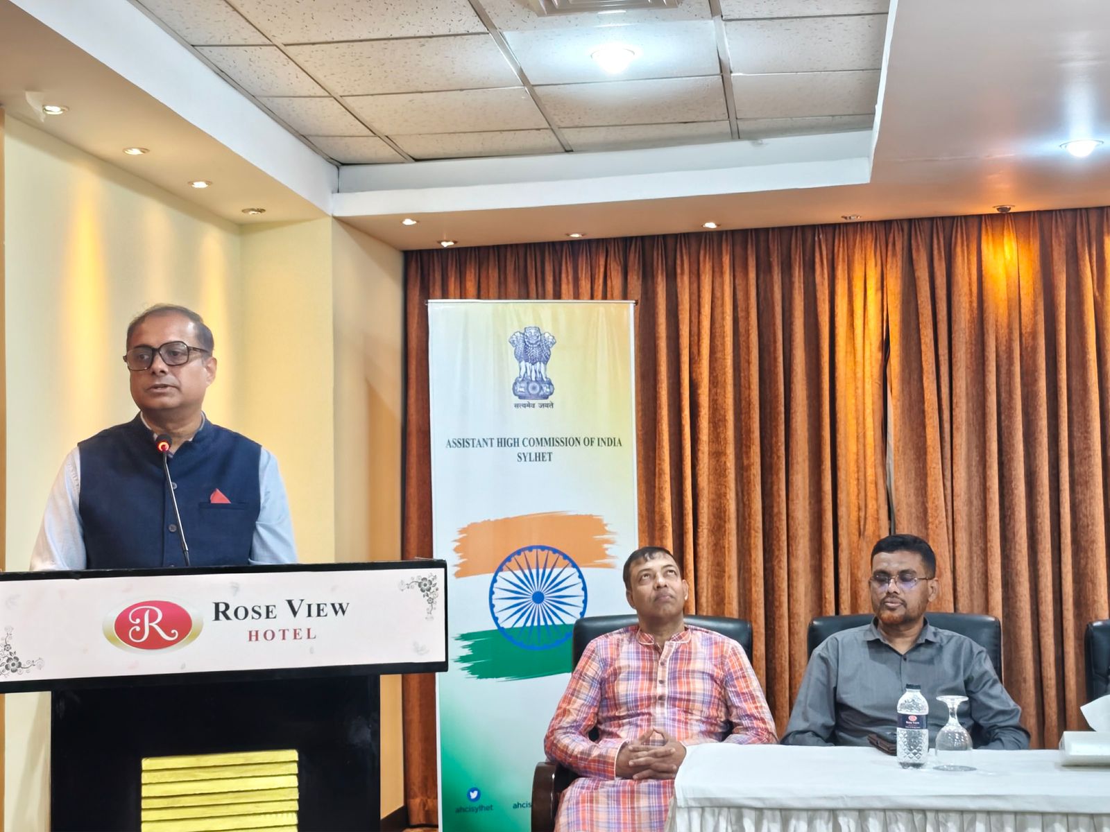 সিলেটস্থ ভারতীয় সহকারি হাইকমিশনের আয়োজনে সাংবাদিকদের সম্মানে ঈদ পুনর্মিলনী অনুষ্ঠিত